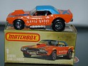 Matchbox - Car - Dodge Challenger - Orange & Blue - Metal - 0